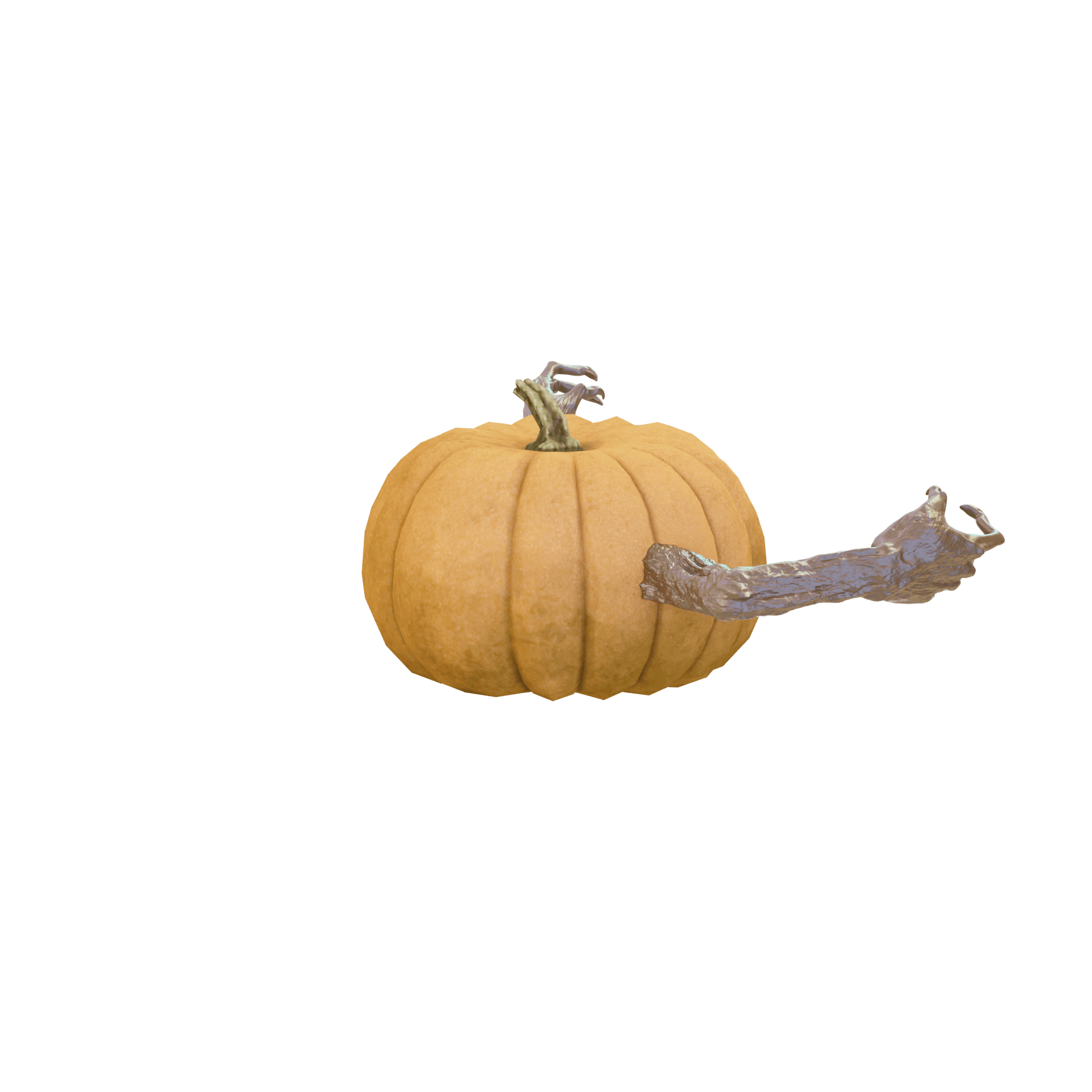 Mr Pumpkin Head Arms 2 3d model