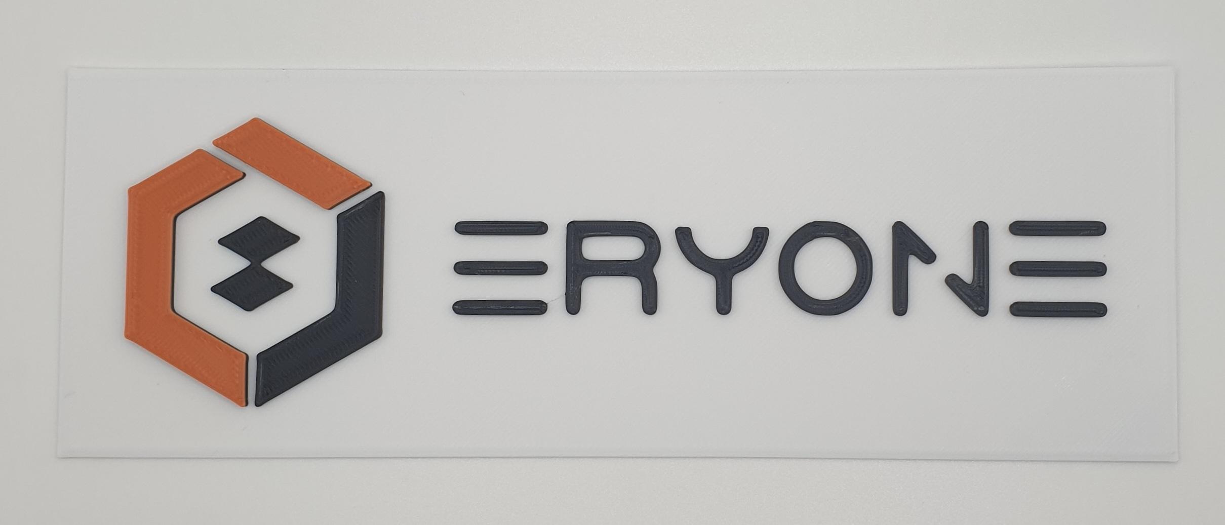 Eryone logo 3d model