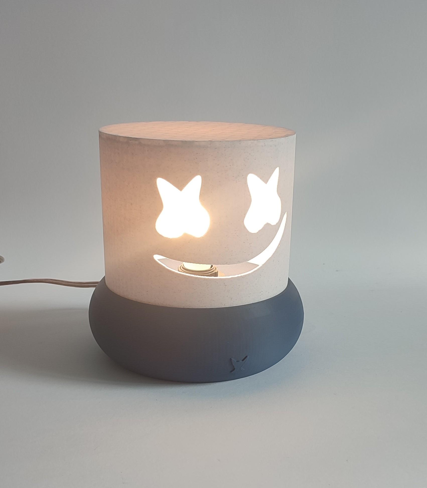 Marshmello Lamp 3d model