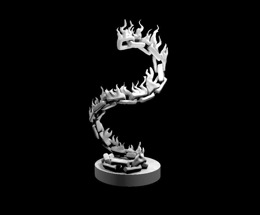 Spiritual Weapon - Spiritual Chain - 3d model render - D&D - 3d model