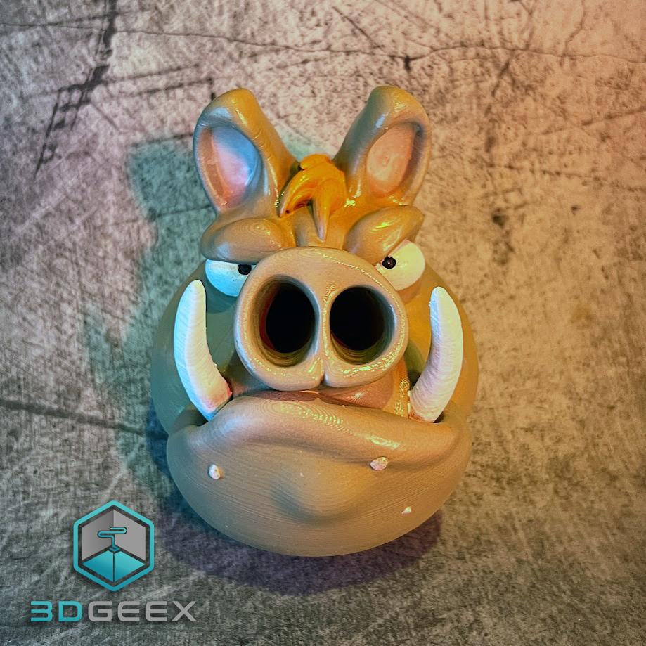 Angry Hog Wall Mount and Tools Stand 3d model