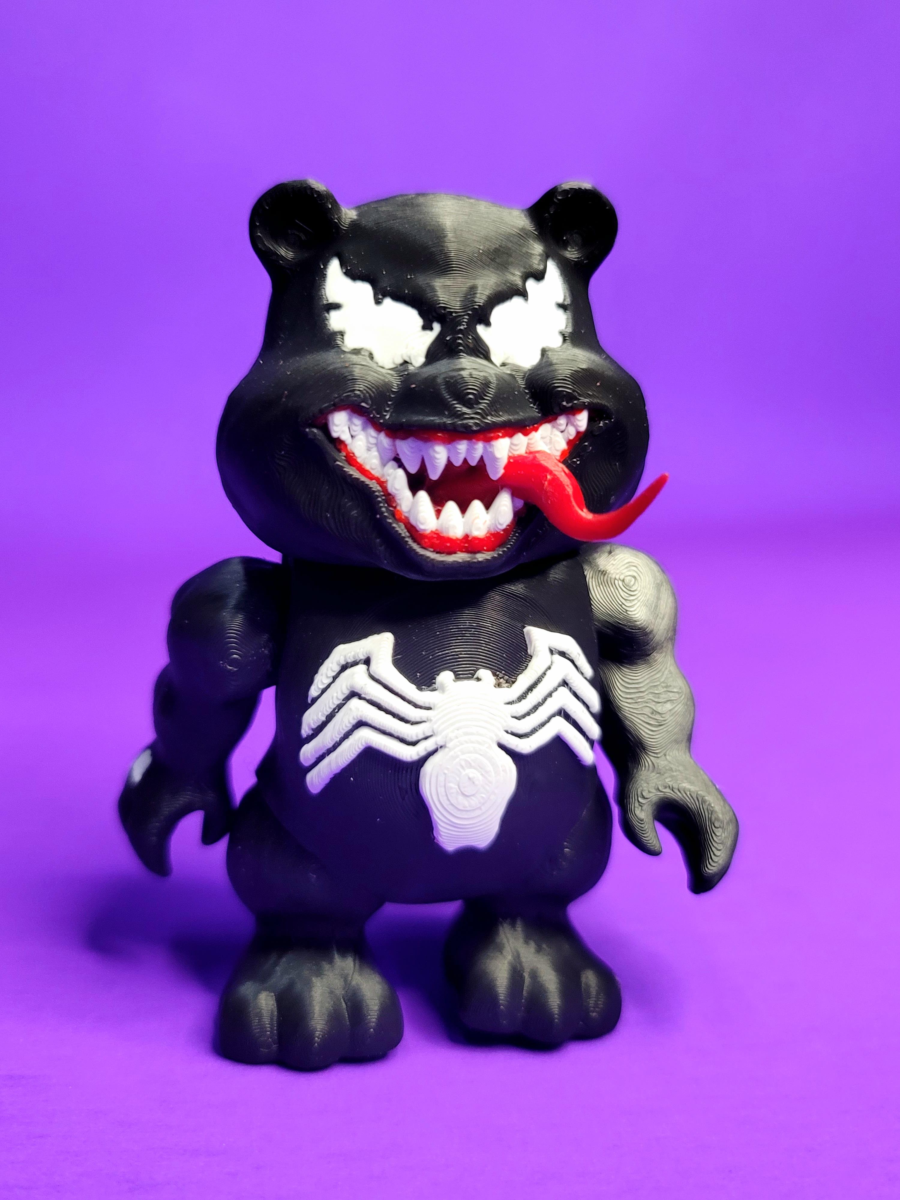 Venom Bear flexi .stl 3d model