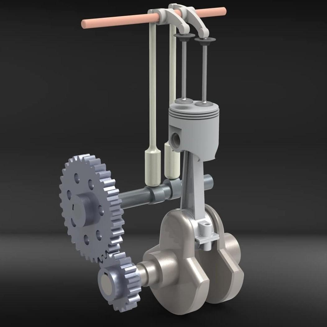 Engine  3d model