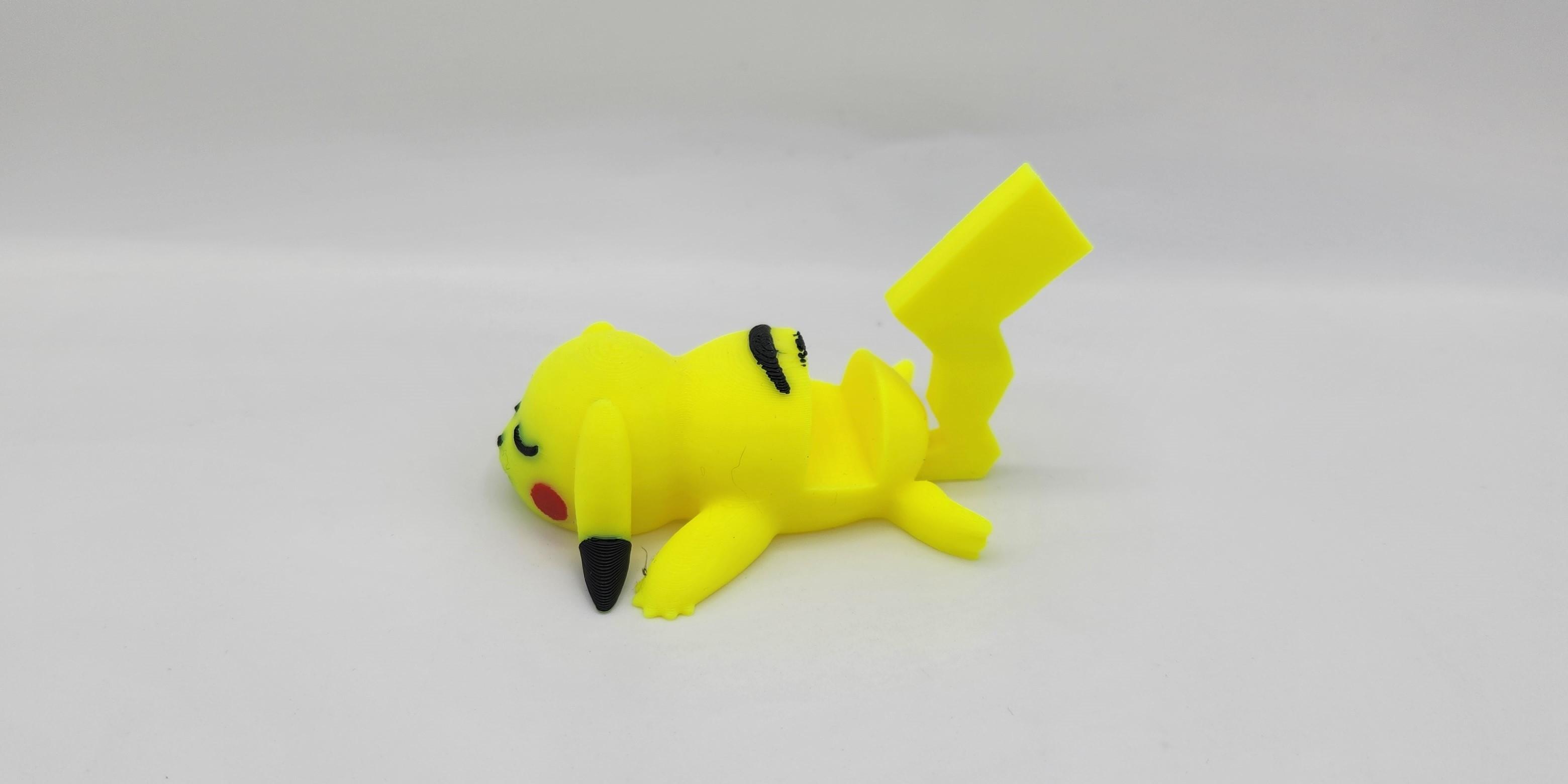 POKEMON - PIKACHU PHONE STANDS 3d model