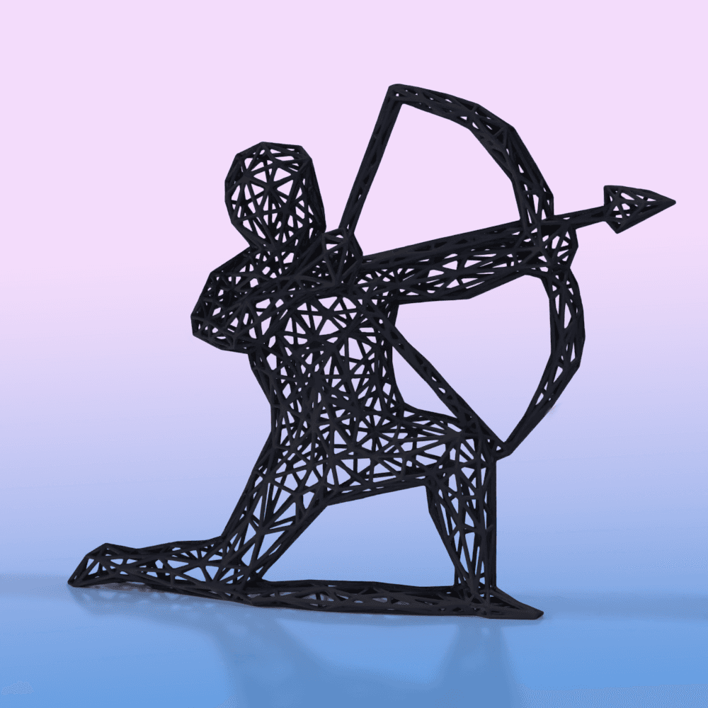 Zodiac Sculpture - Sagittarius	 3d model