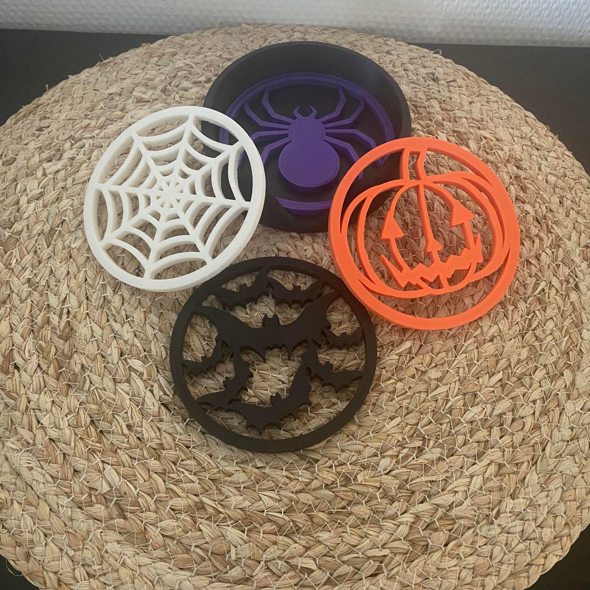 Halloween Coasters 3d model