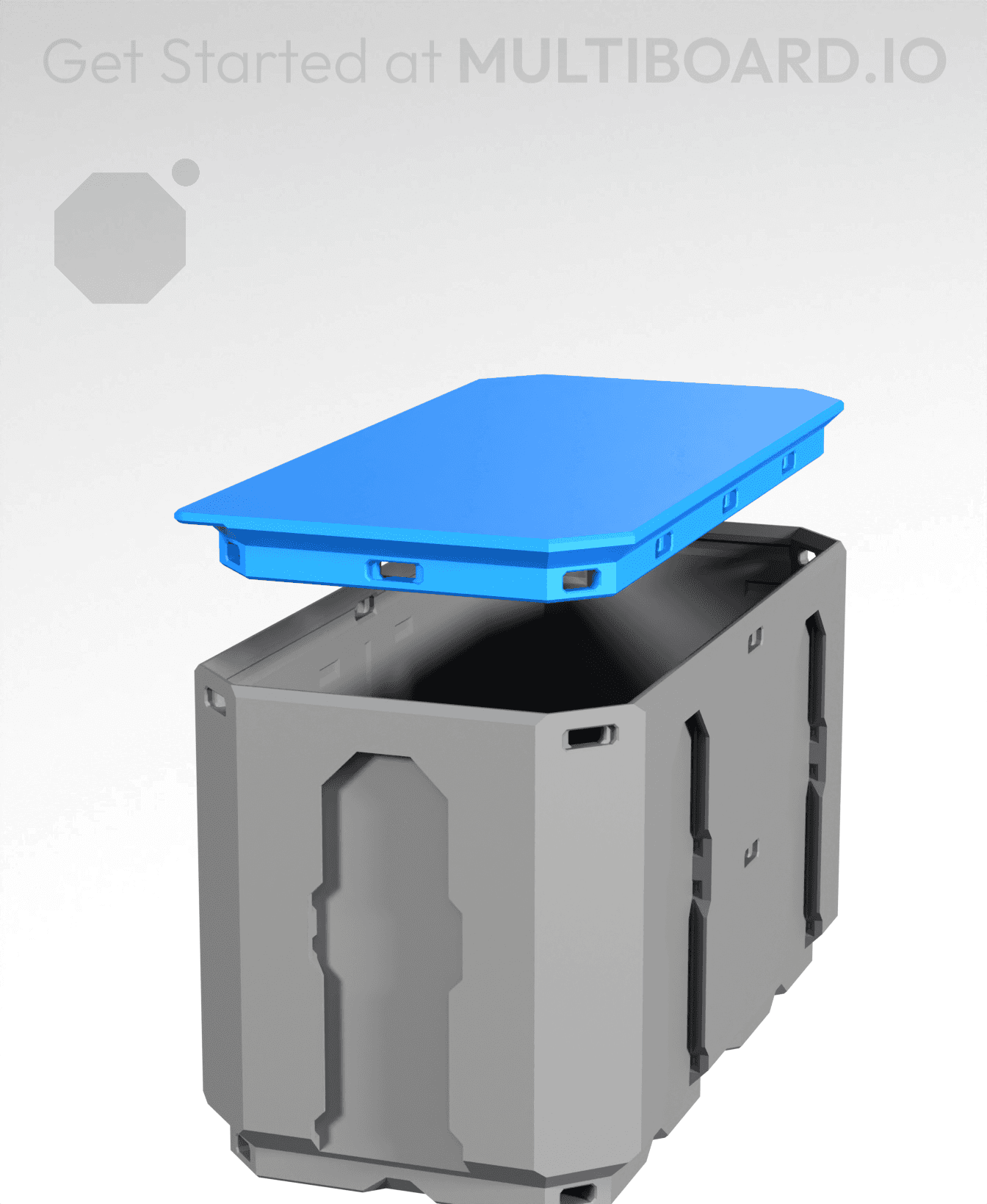 2x1 - Drop-In Lid 3d model