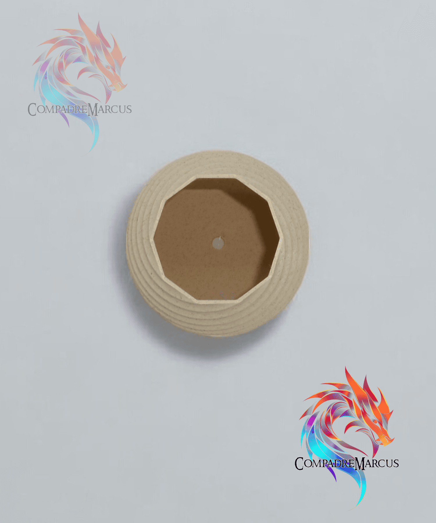 Spiral decorative Planter / No supports  3d model