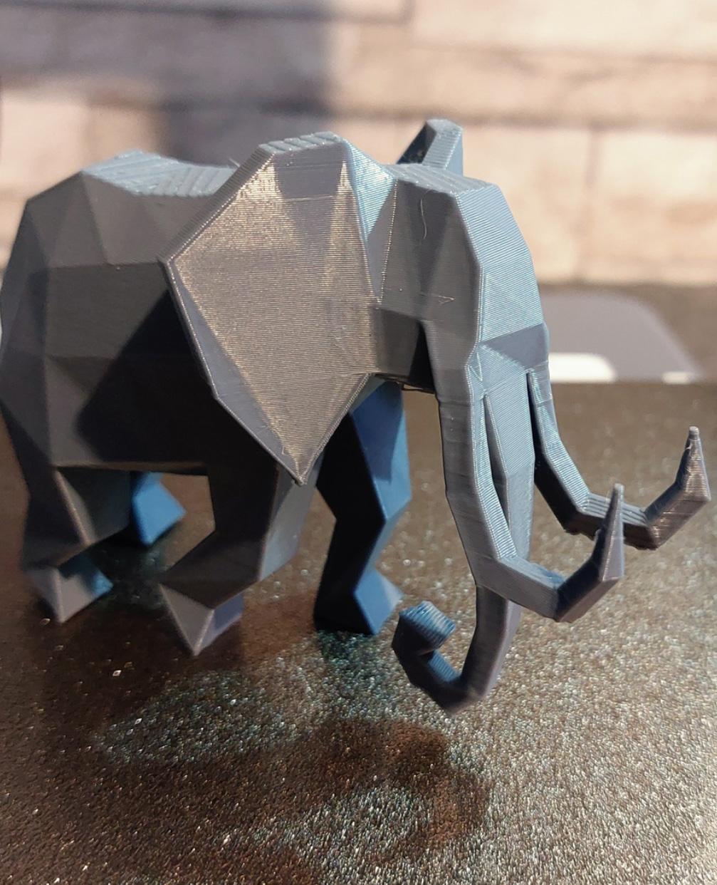 Low Poly Elephant 3d model