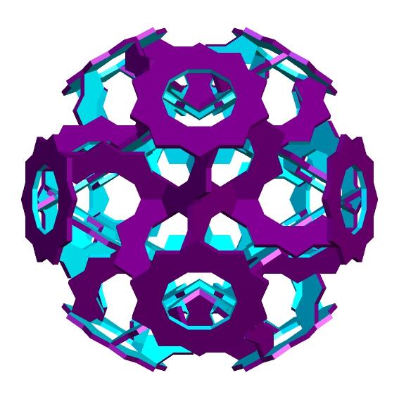ROELOFS DODECAHEDRAL POLYKNOT 1 3d model
