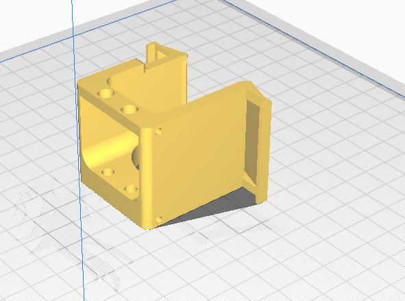 dual-fan housing voxelab aquila 3d model