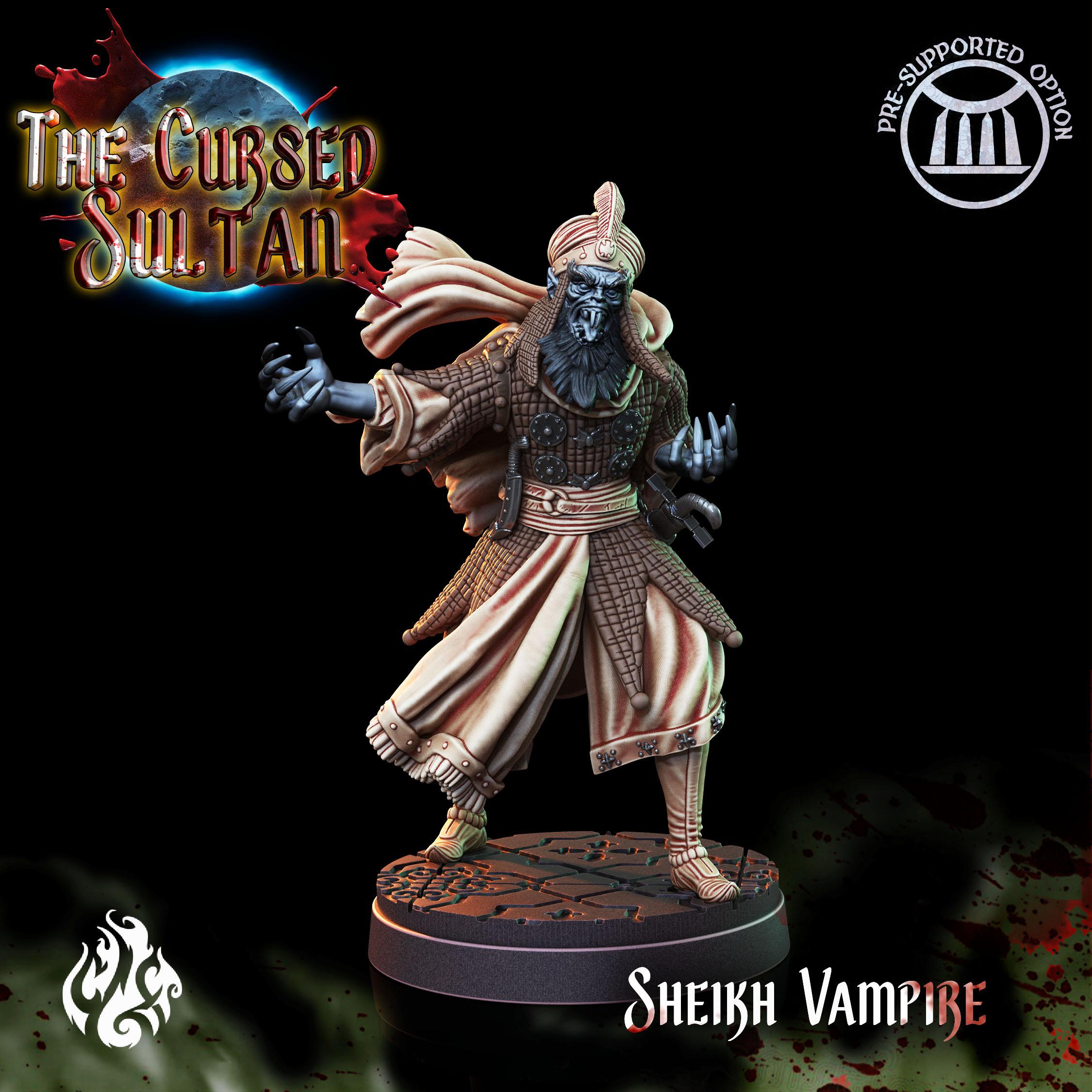 Sheikh Vampire 3d model