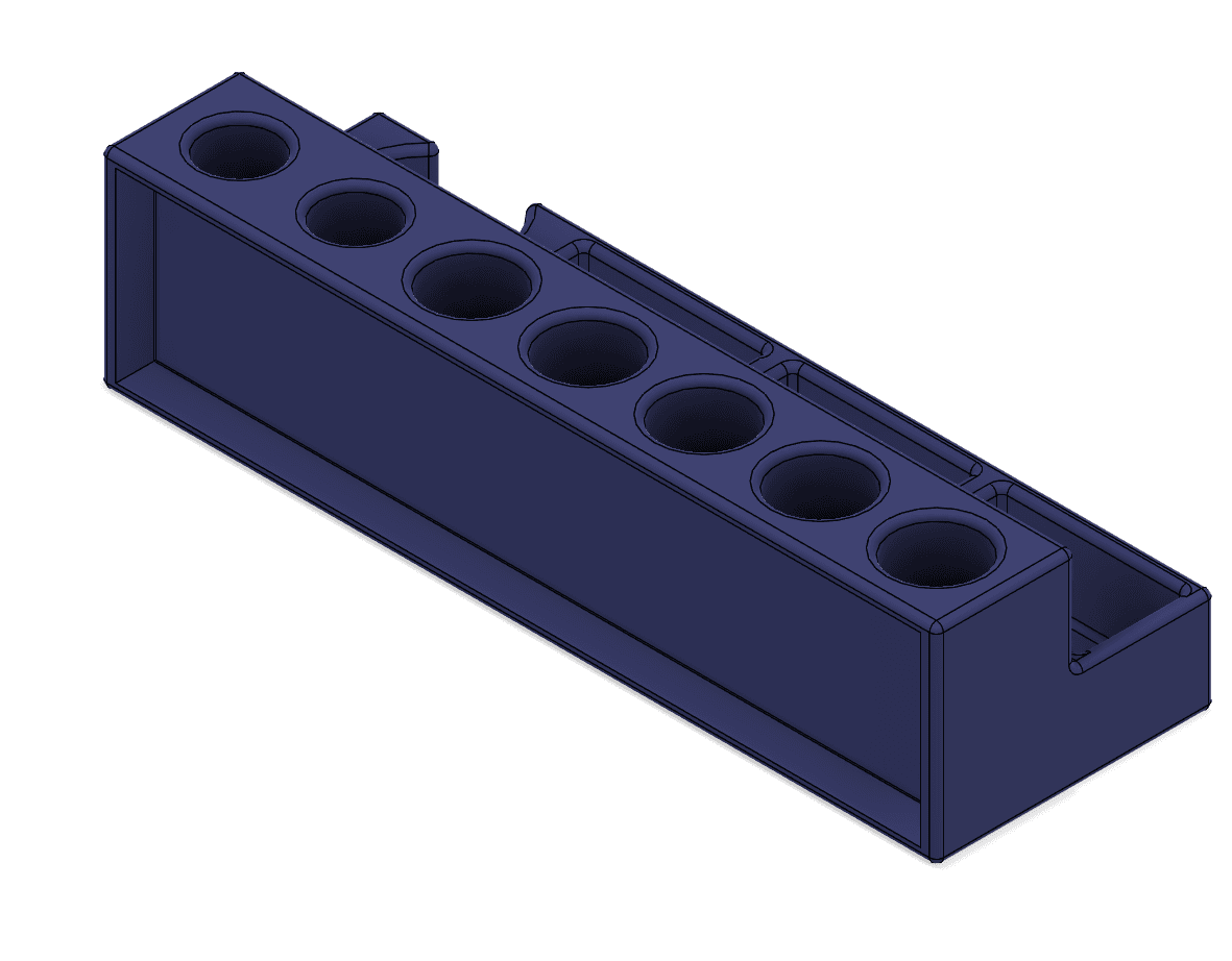 Highlighter, Pen and Sharpie Rack 3d model