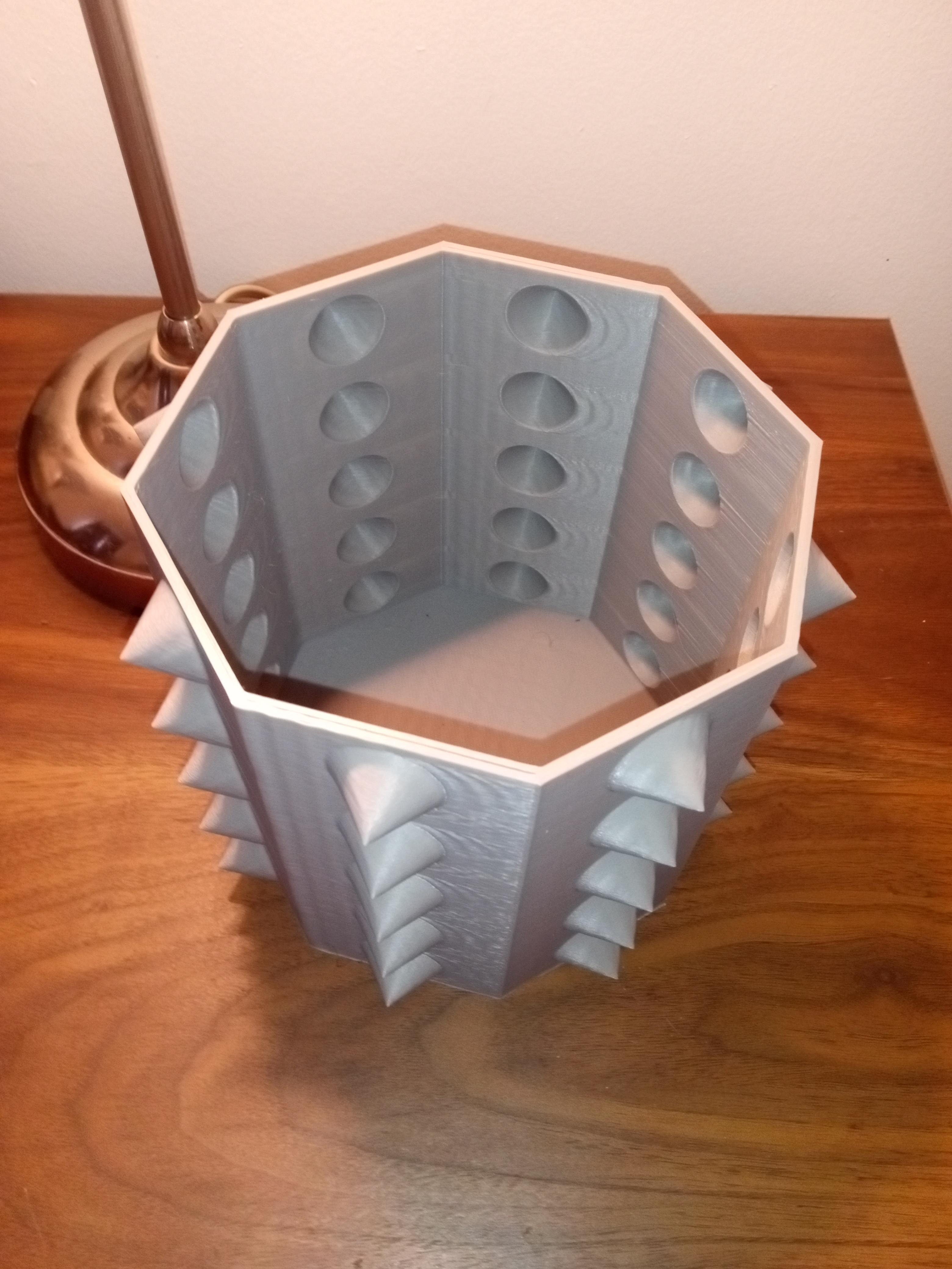 Spiky Planter 3d model