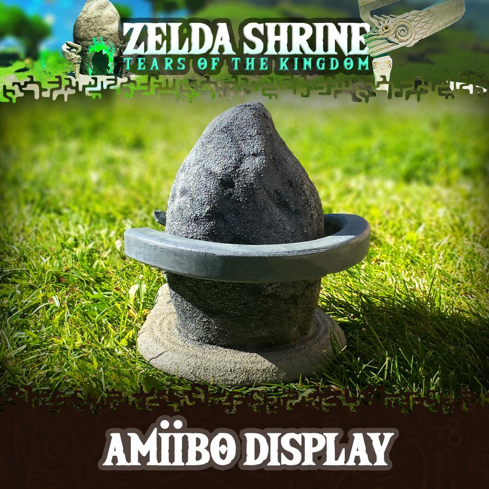 Zelda TOTK Shrine, Amiibo Display 3d model