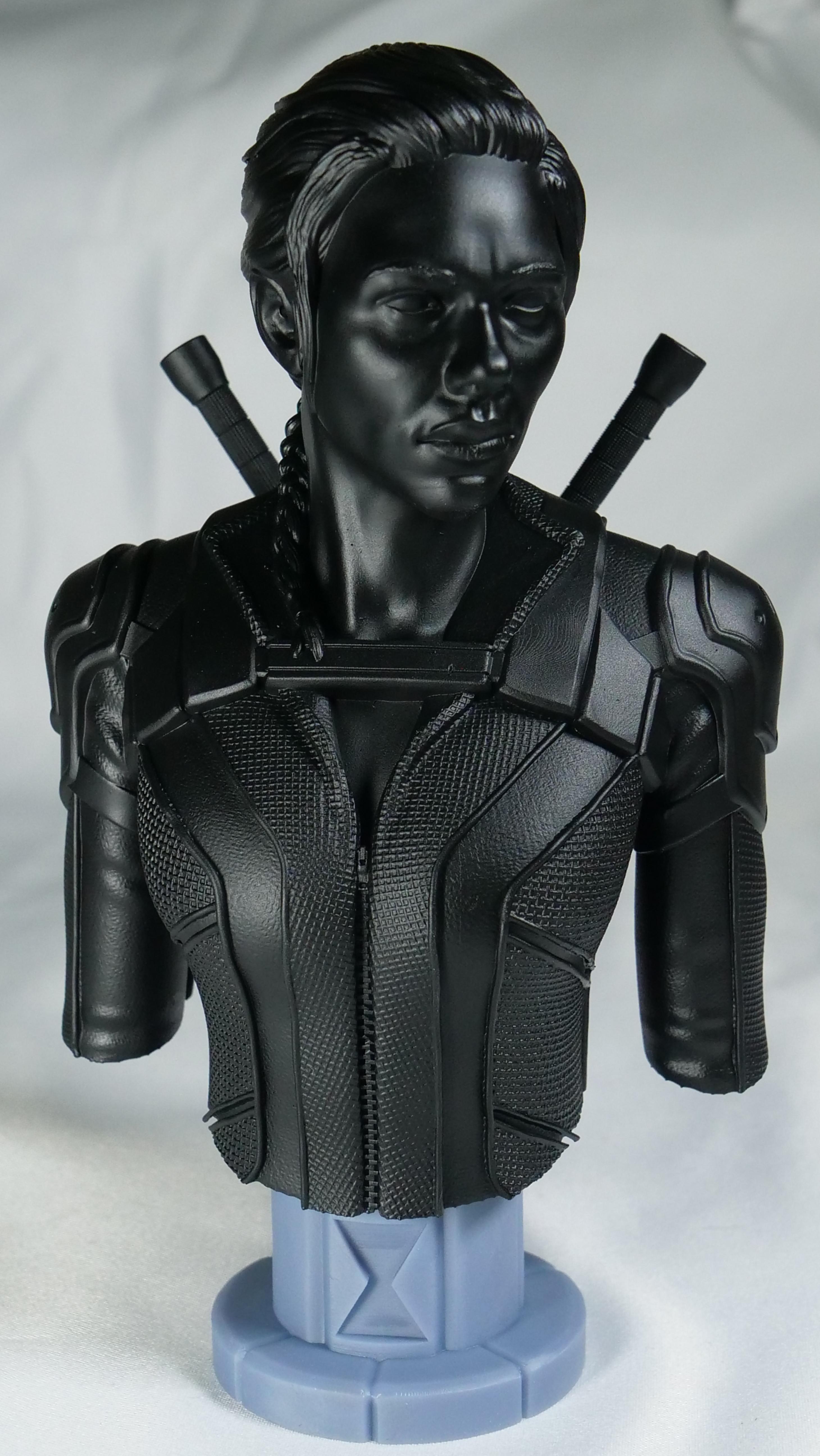 Black Widow Bust (Pre 3d model