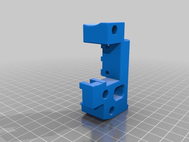 Stealthburner (CW2 style) Carriage for mgn12 - CR-10 3d model