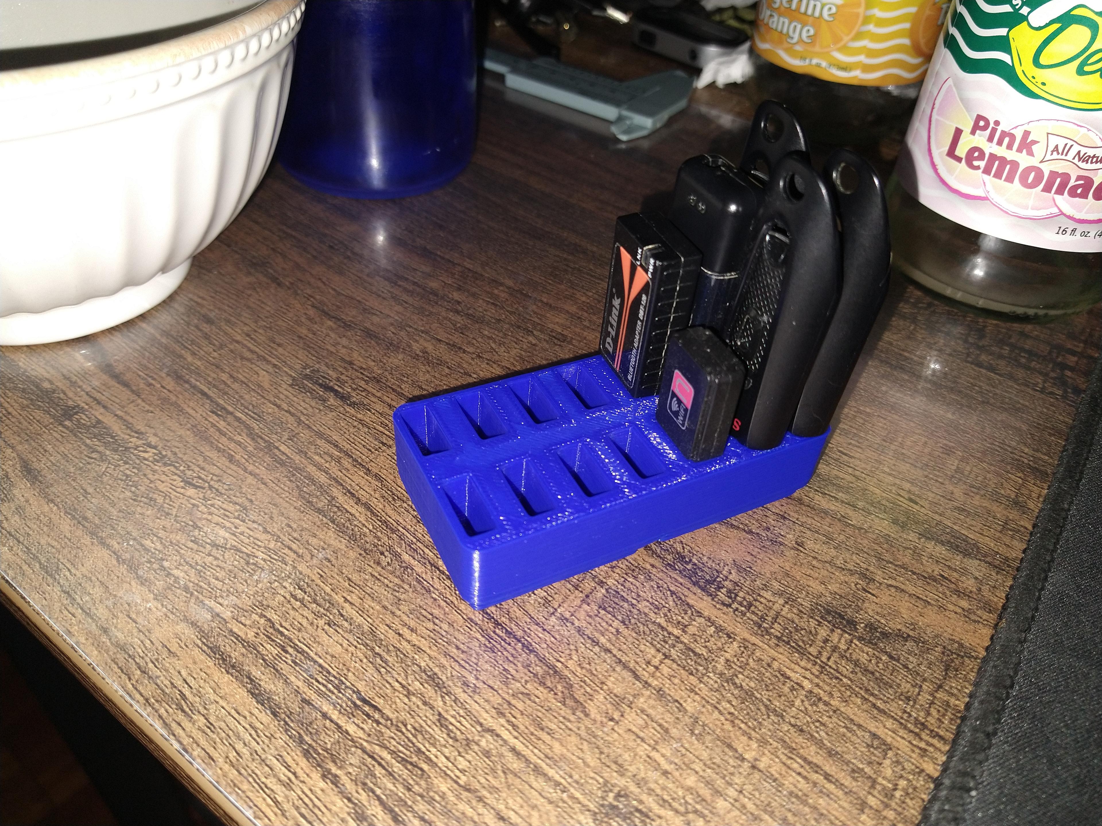 USB holder spaced out better 3d model