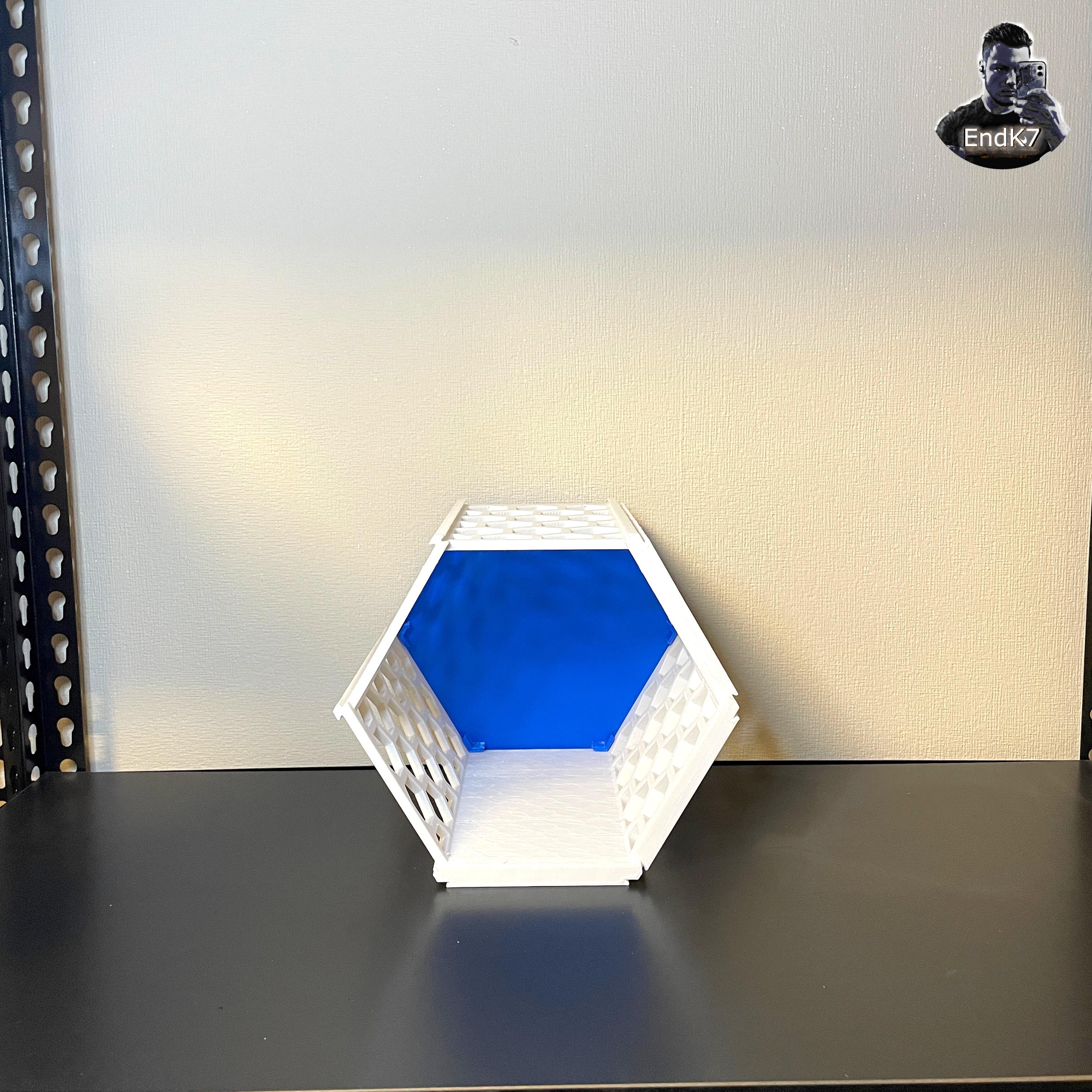 Honeycomb Desk Organizer 3d model