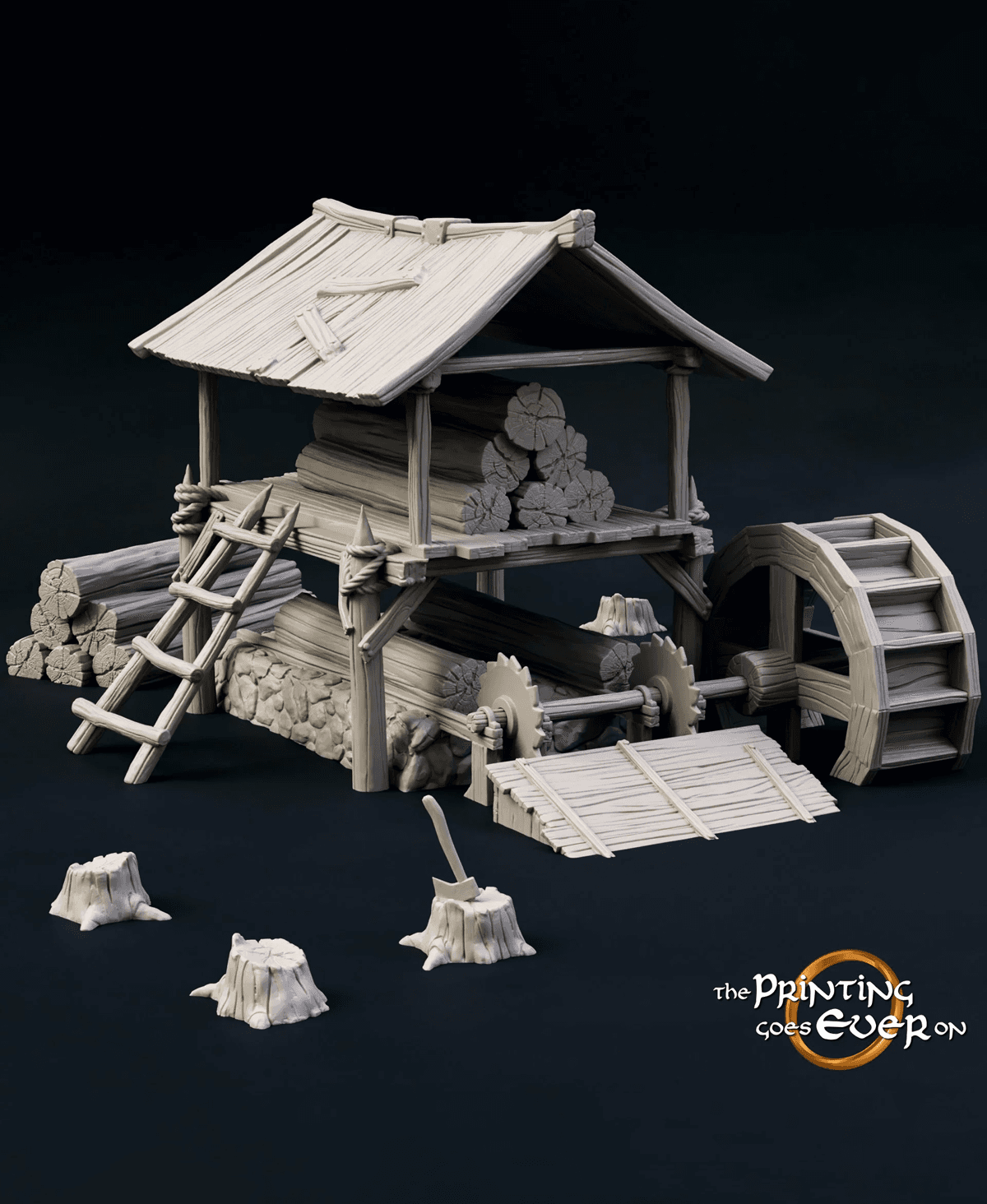 Orc Lumbermill 3d model