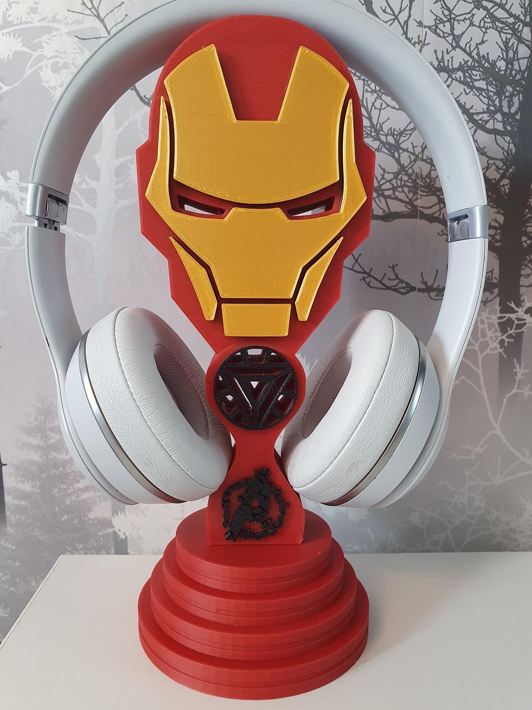 Iron Man Headphone Stand 3d model