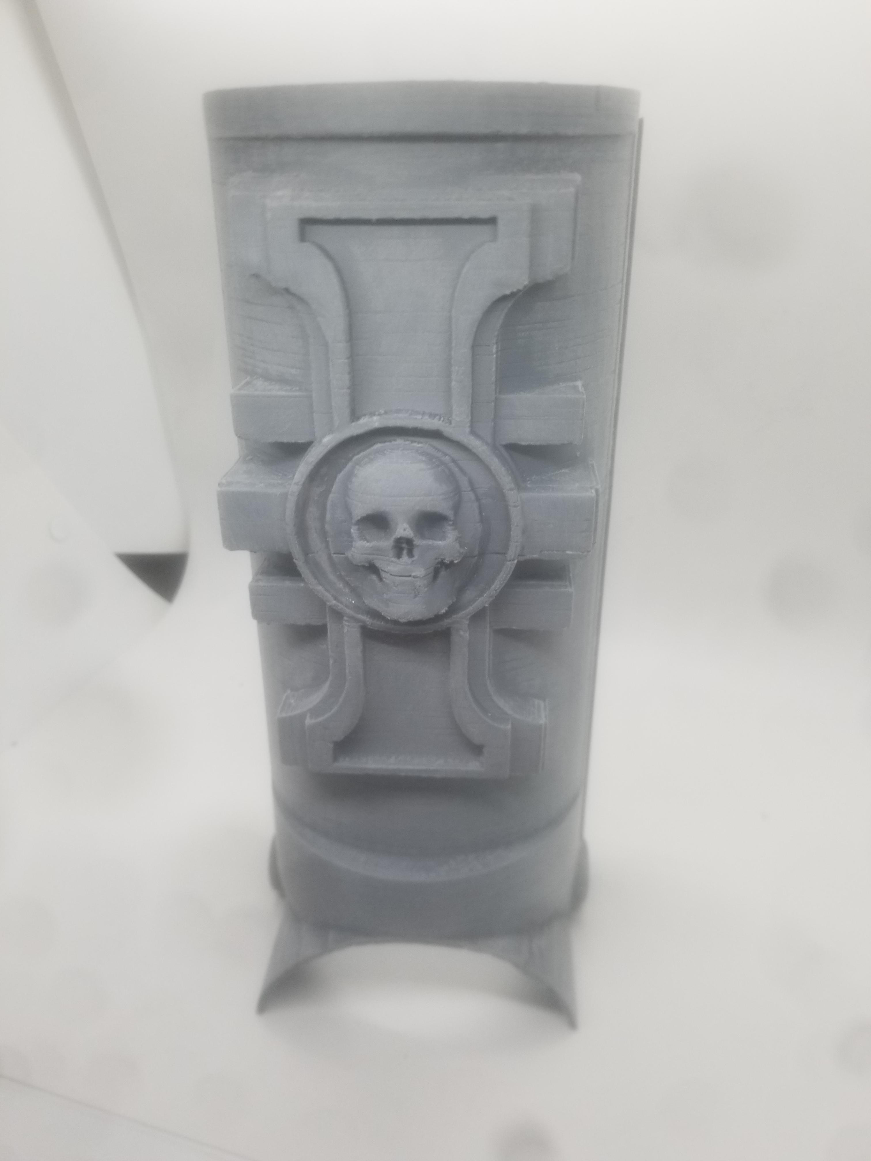 FHW: Inquisitorial Shin pad  (cosplay) 3d model