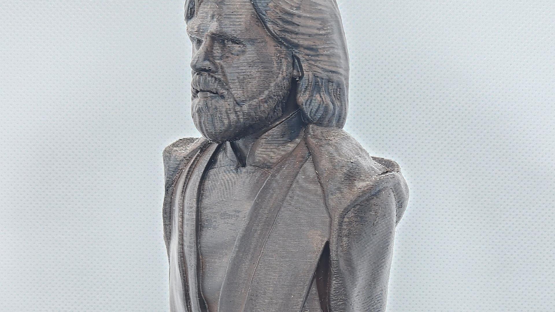 Luke Skywalker Bust (Pre-Supported) 3d model