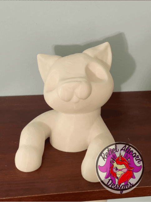 Timmy Ghost Kitty Shelf Buddy 3d model