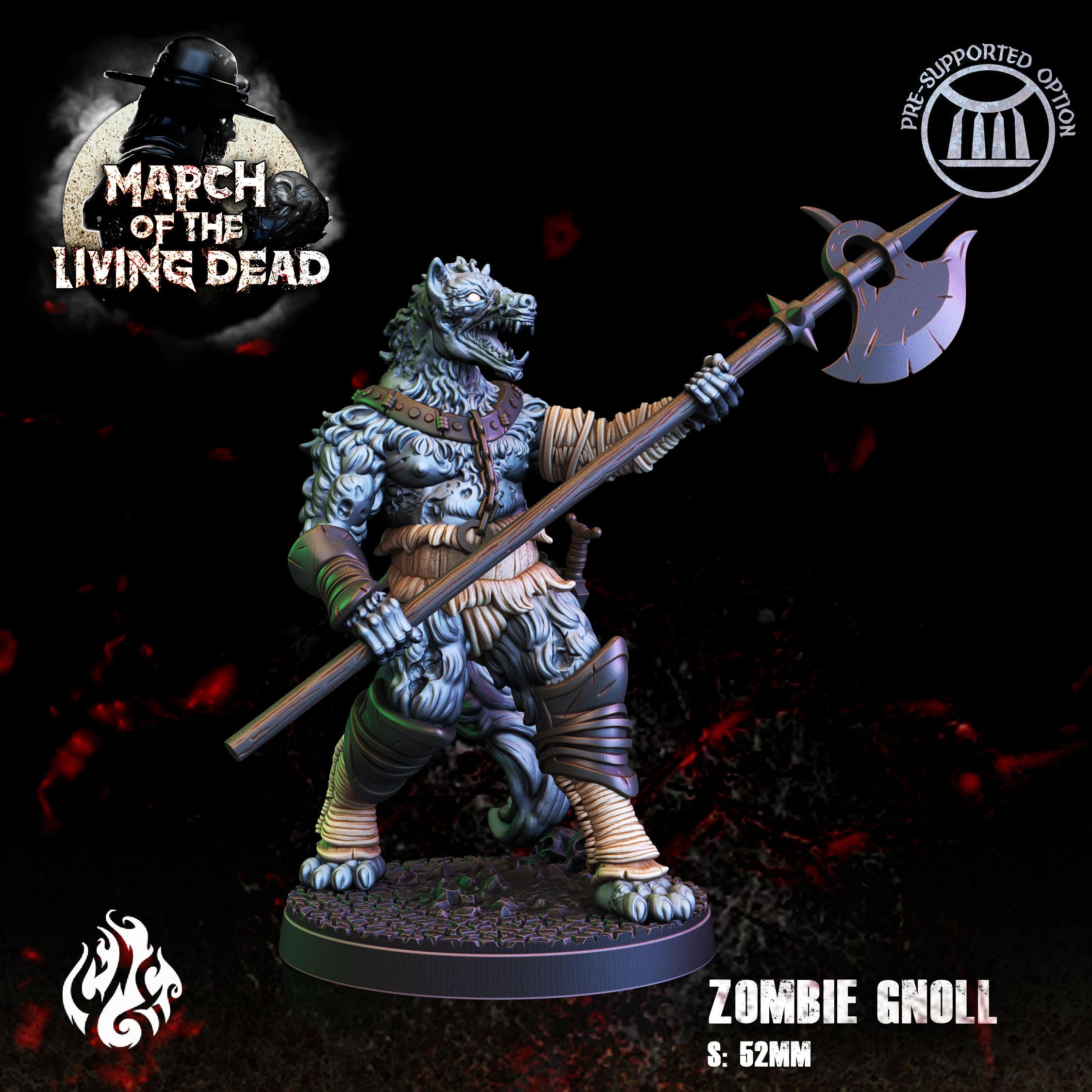 Zombie Gnoll 3d model