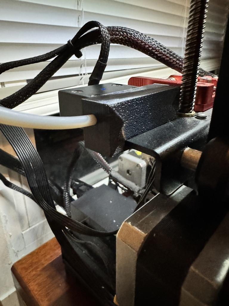 Ender 3 V2 Runout Sensor Filament Guide - Fully Printed 3d model