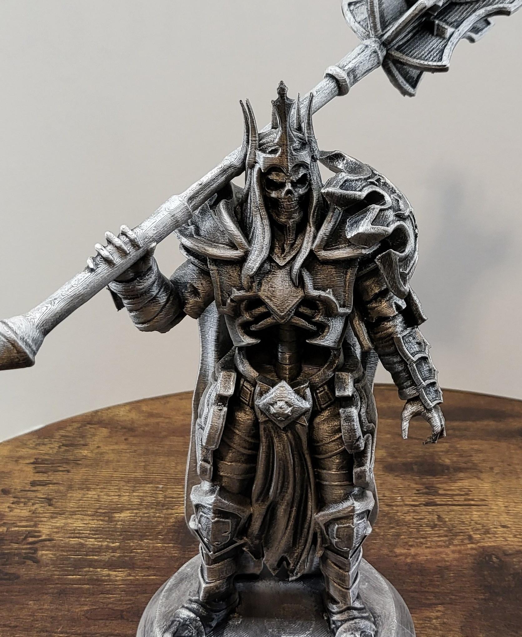 Leoric Figure - Diablo (Pre-Supported) 3d model