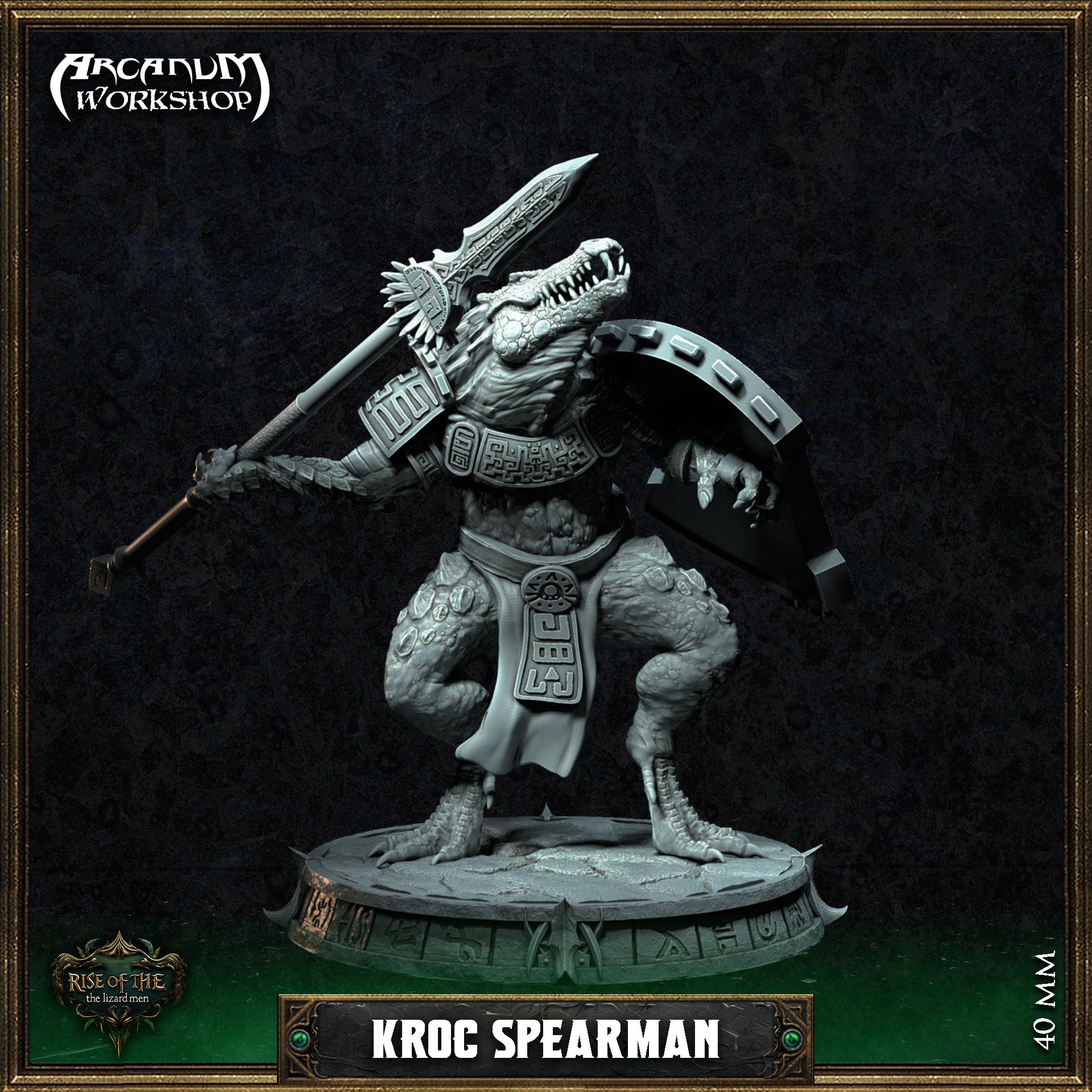 Kroc Spearman 40mm 3d model