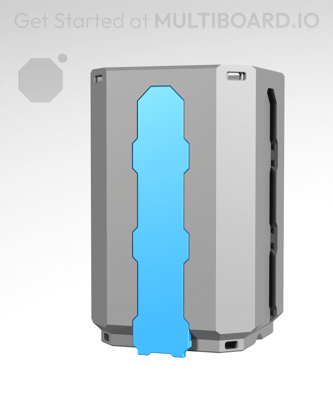 3(OX) - Rail Slim Cover 3d model