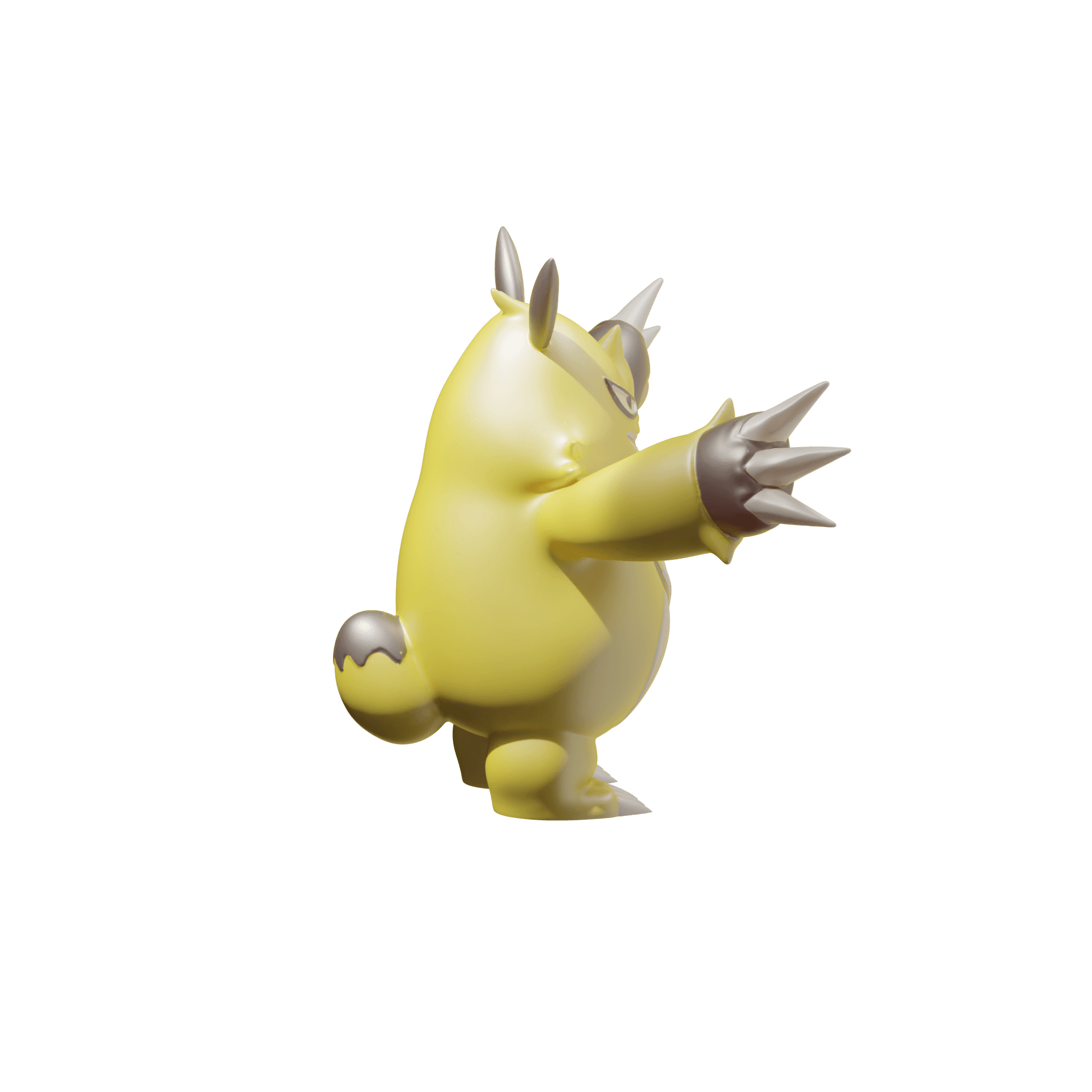 Pal World Grizzbolt 3d model