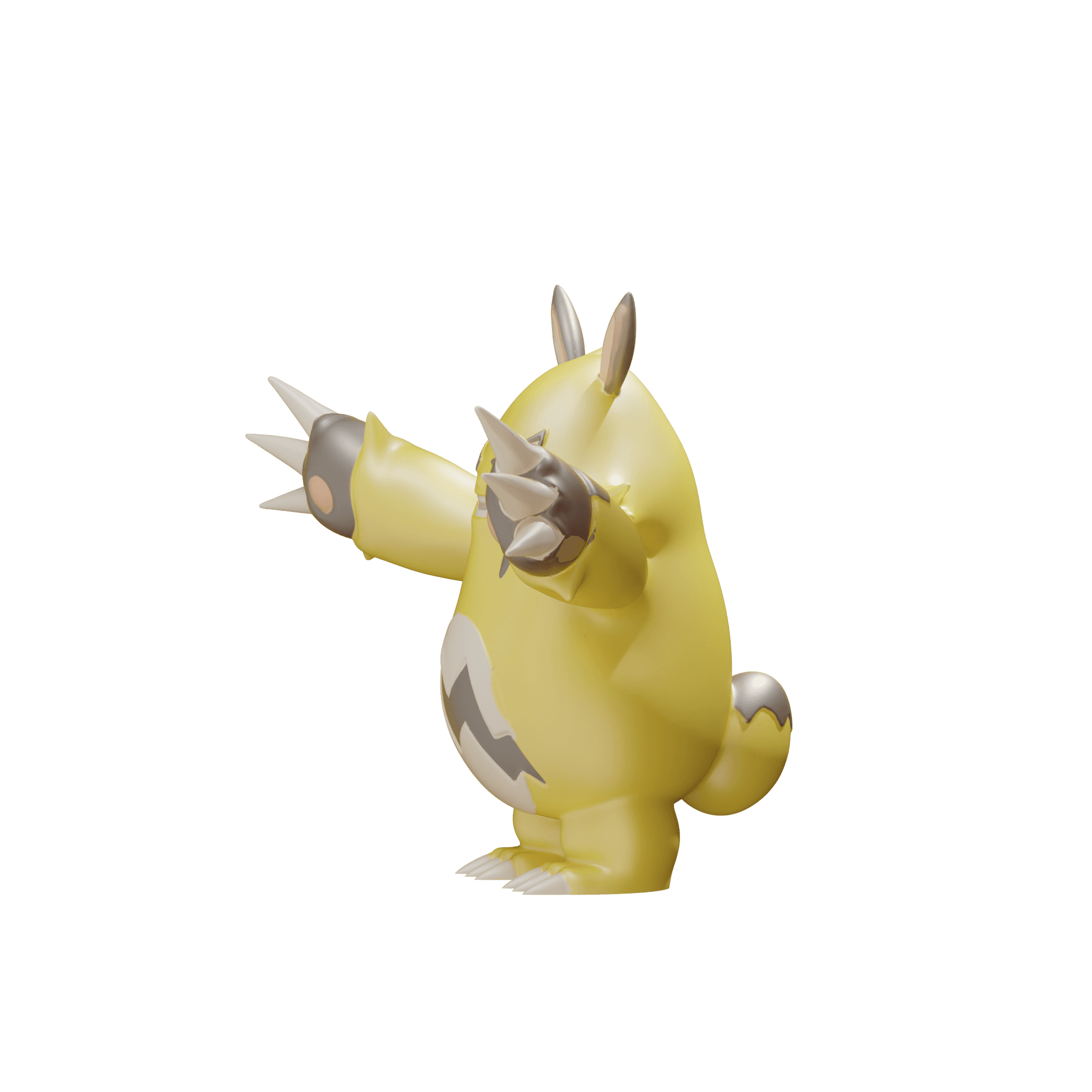 Pal World Grizzbolt 3d model