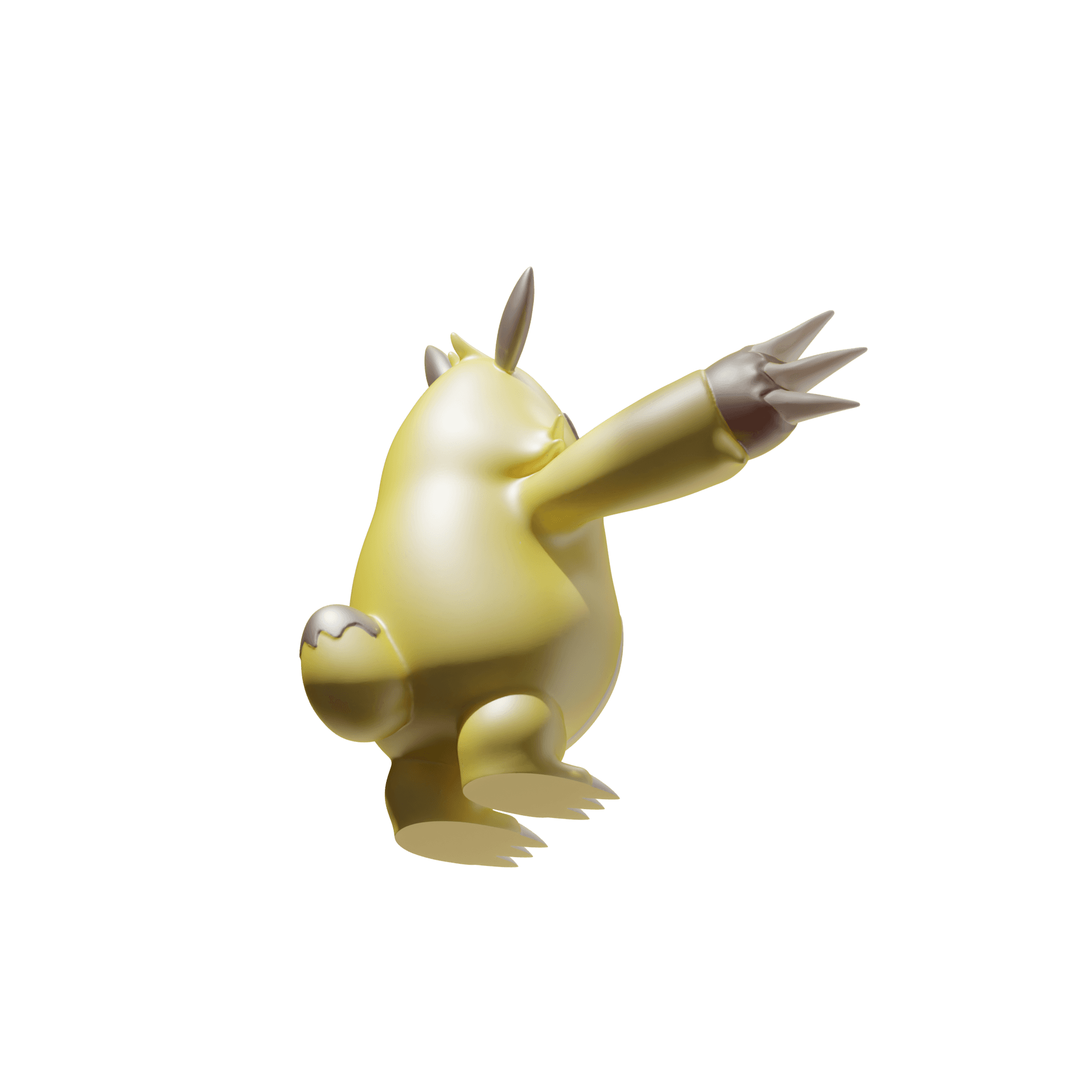 Pal World Grizzbolt 3d model