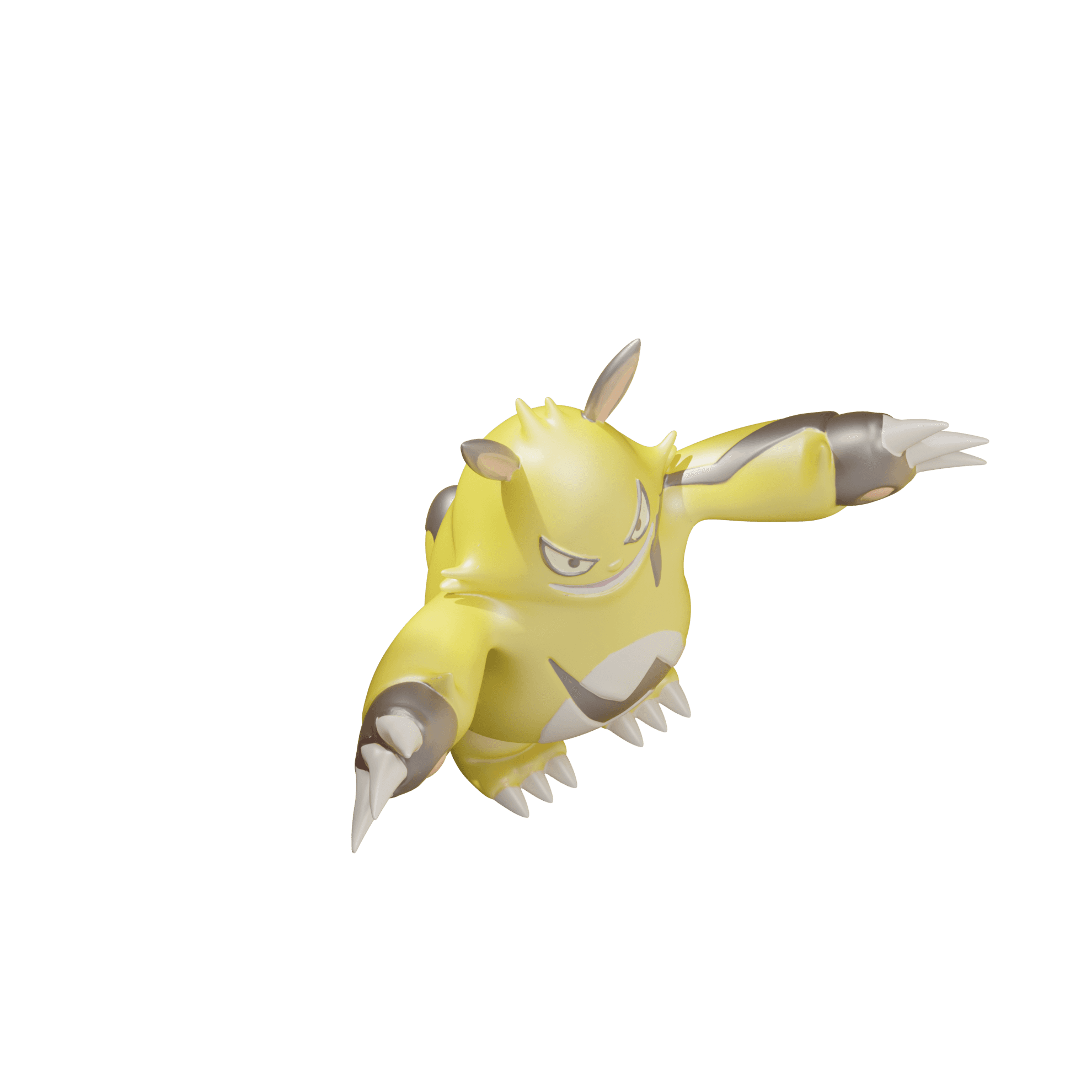 Pal World Grizzbolt 3d model