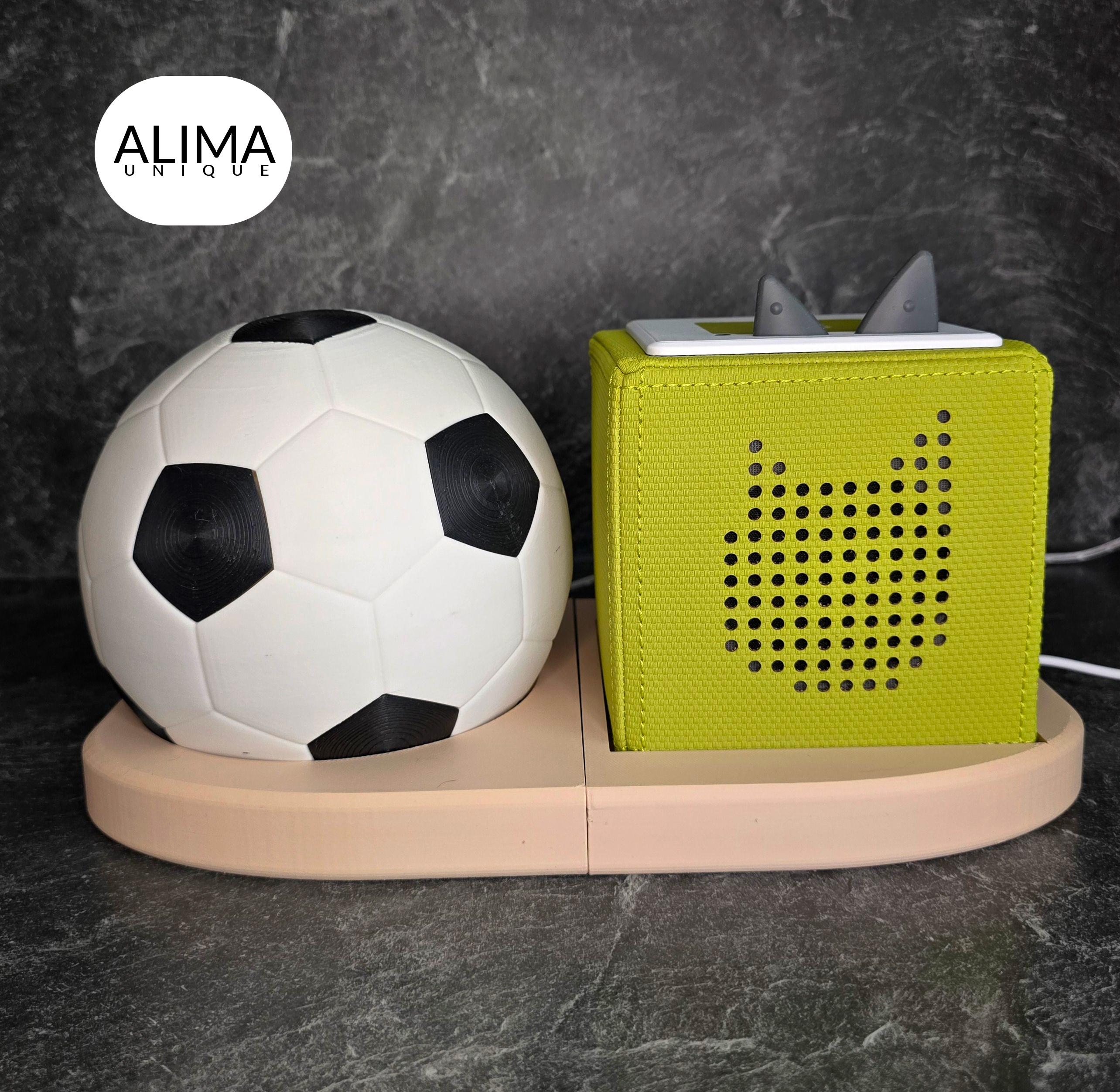 Football light station - Alexa dot 5, 3, homepod mini, Toniebox 3d model