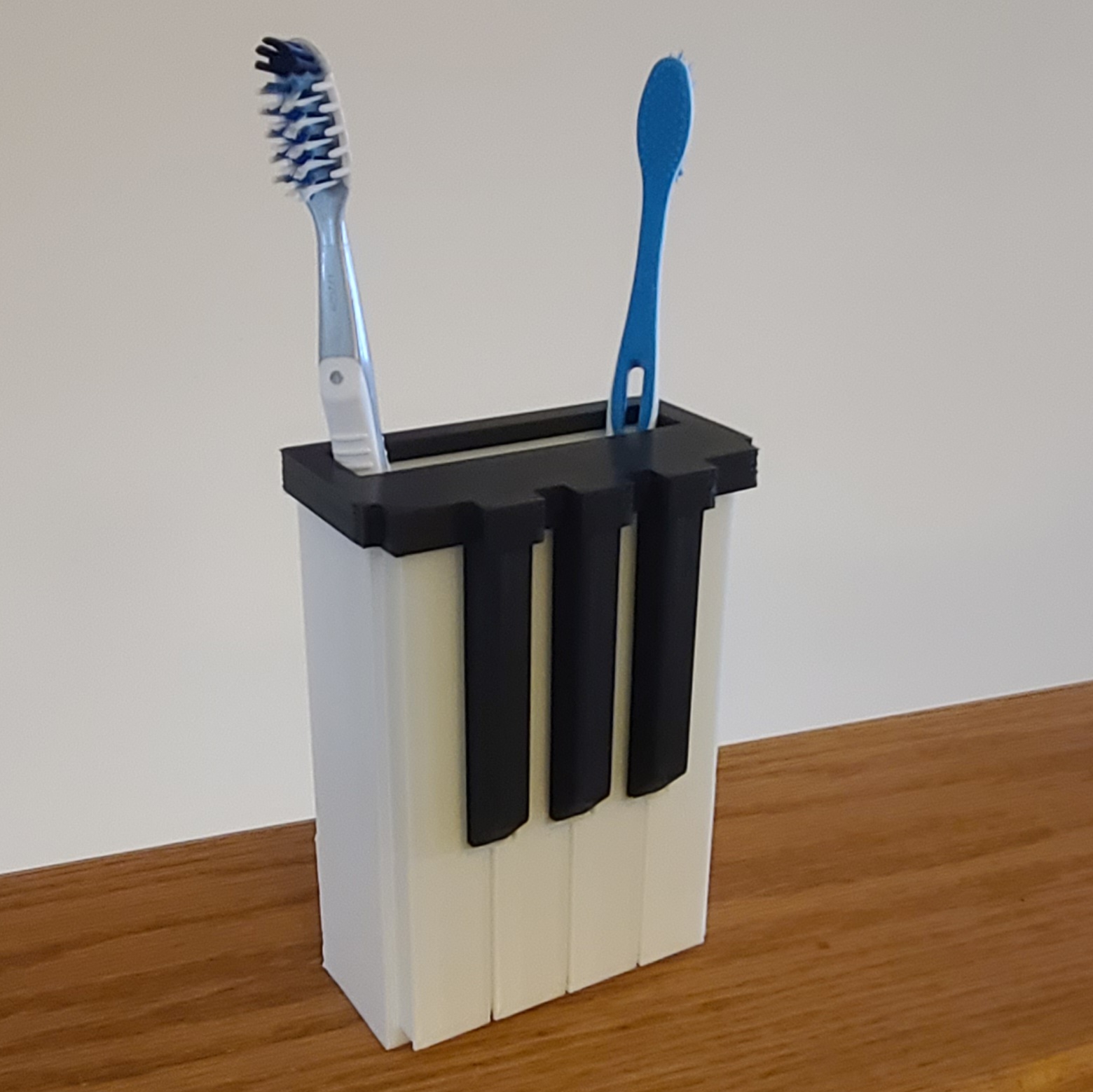 Piano Toothbrush Holder  3d model