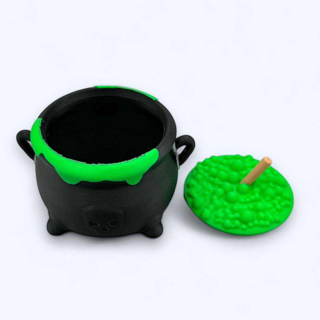 Witch's Brew Cauldron Storage Container 3d model