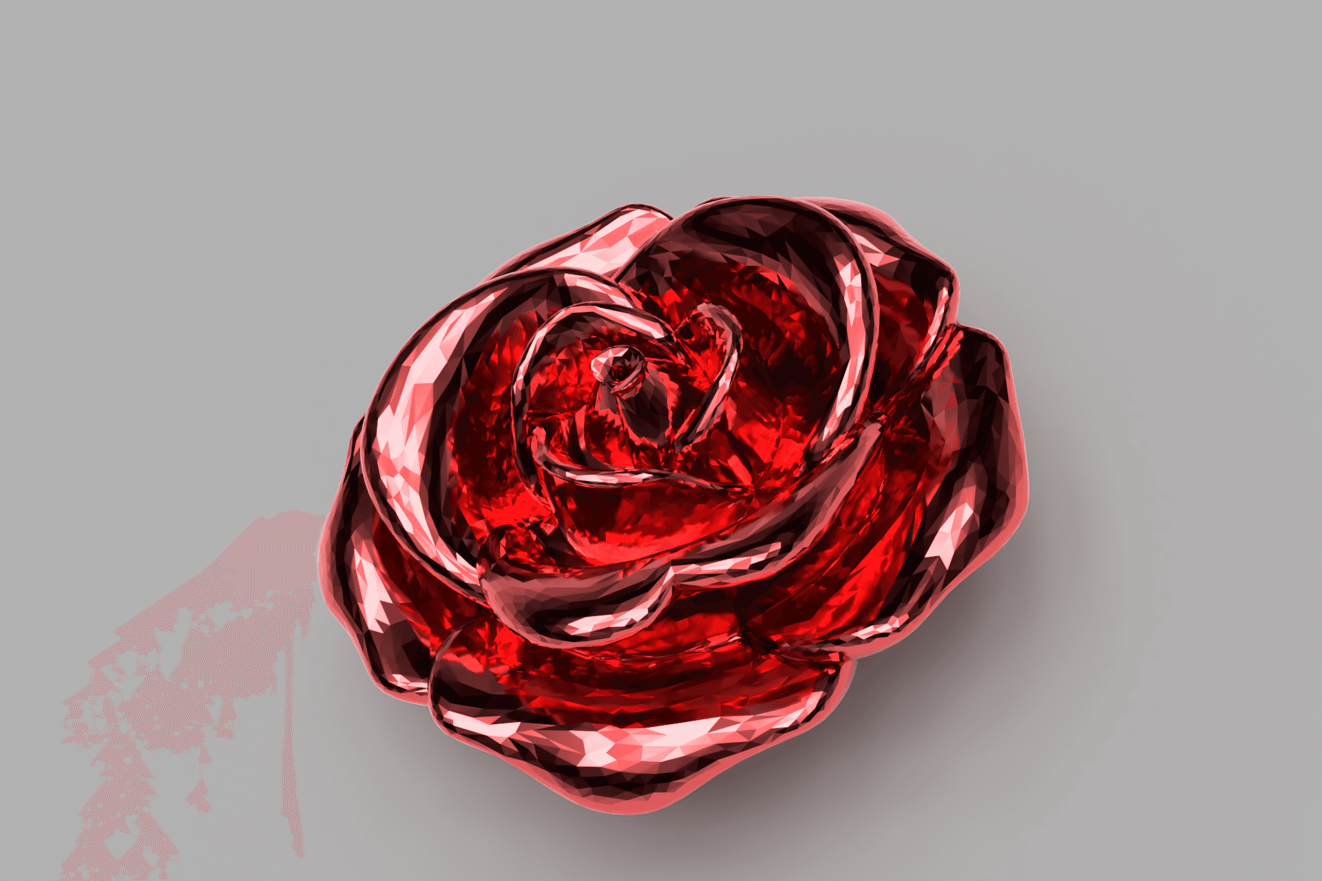Rose 3d model