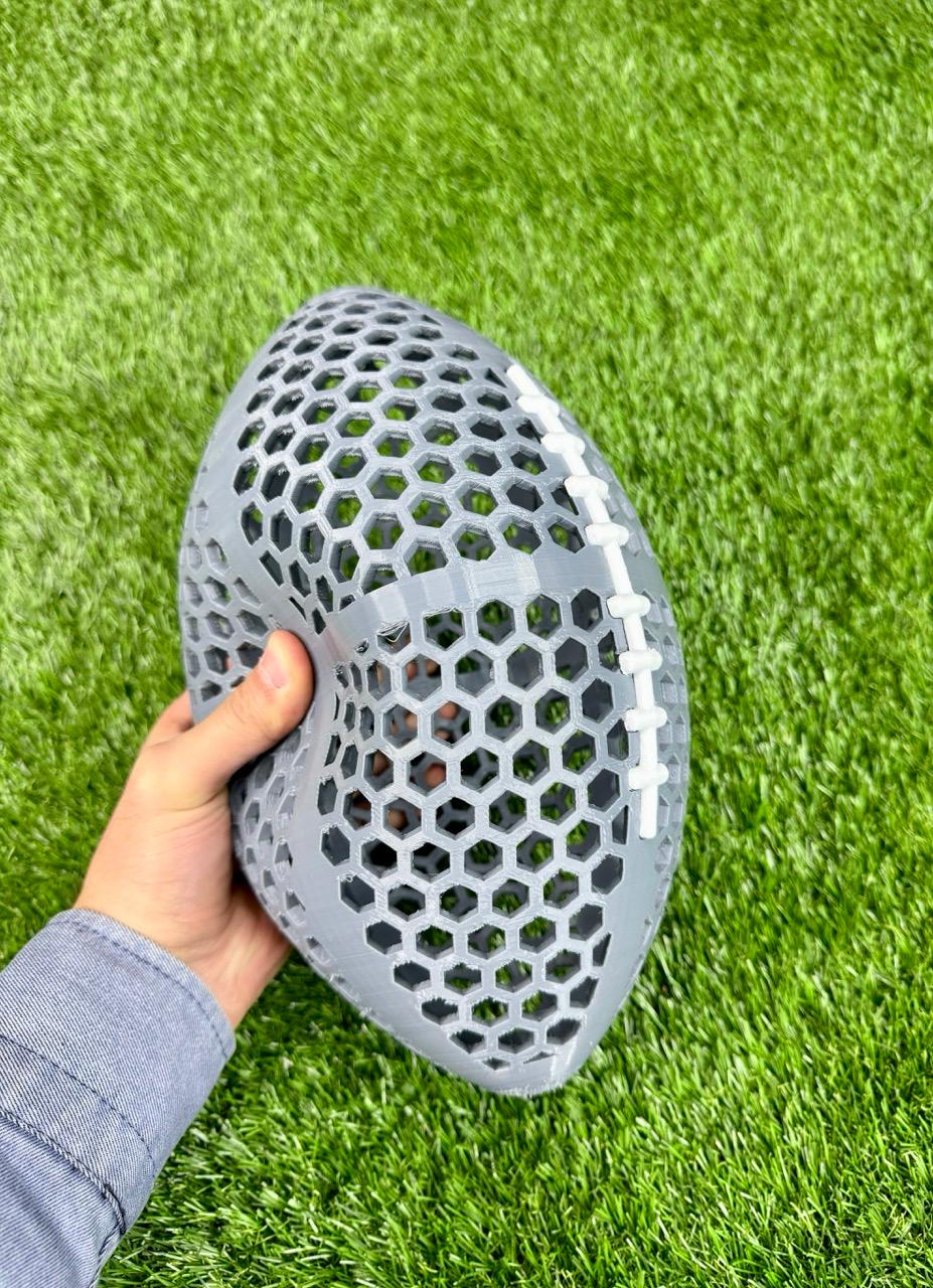 PRINT IN PLACE AIRLESS FOOTBALL BALL - AMERICAN FOOTBALL 3d model