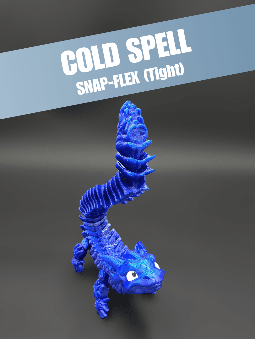 Cold Spell, Winter Dragon  3d model