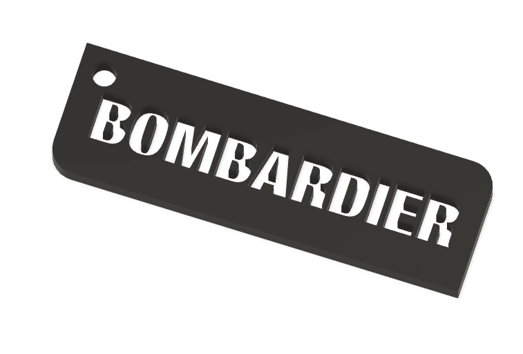 Keychain: Bombardier I 3d model