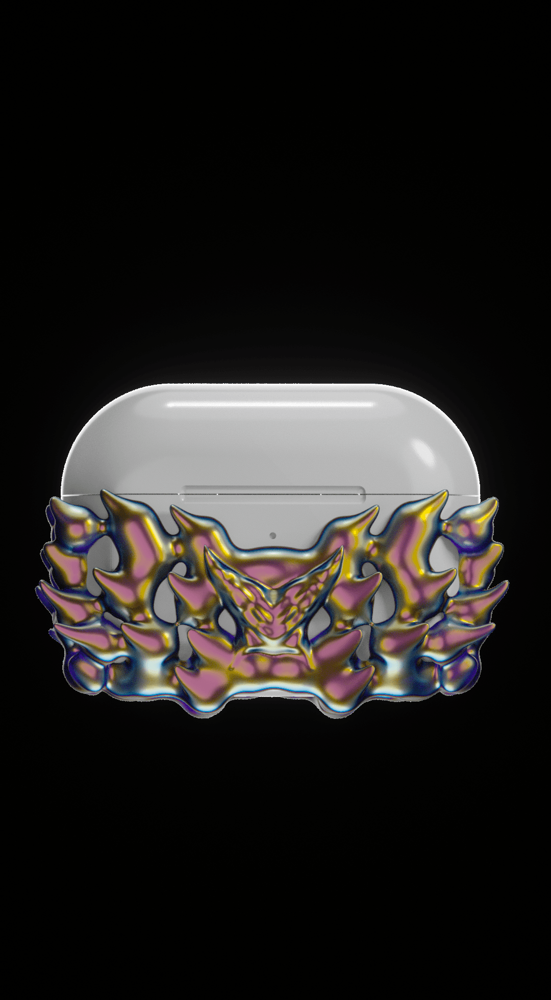 #14 ABSTRACT AIRPODS PRO 1/2 CASE 3d model