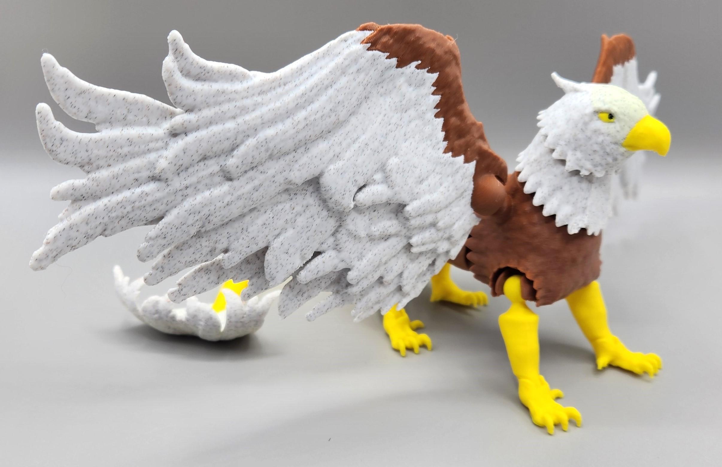 Articulated Griffin 3d model
