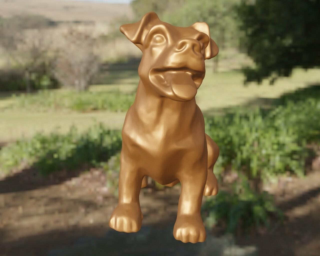 JACK RUSSEL TERRIER 3d model