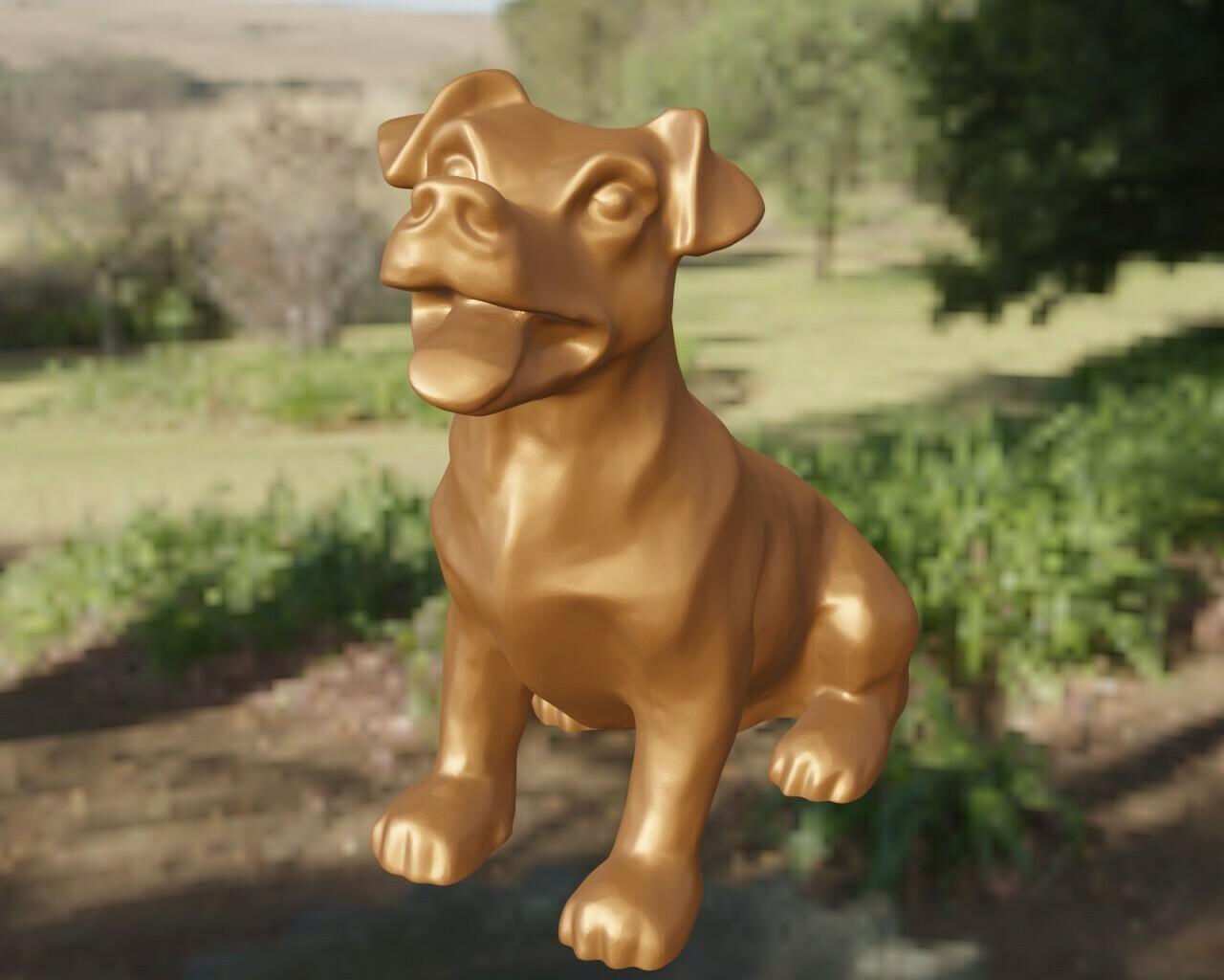 JACK RUSSEL TERRIER 3d model