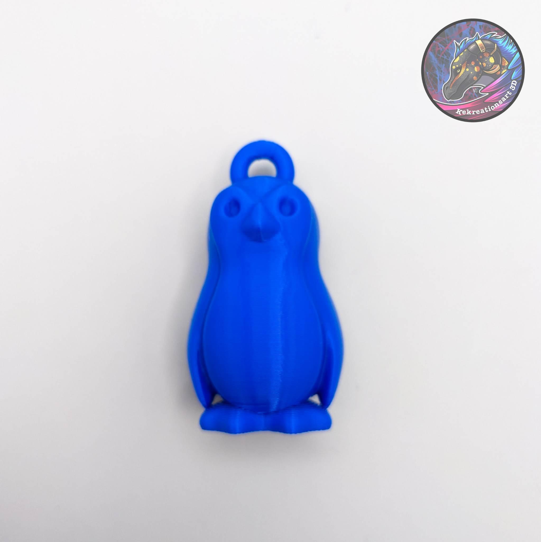 Penguin Keychain 3d model