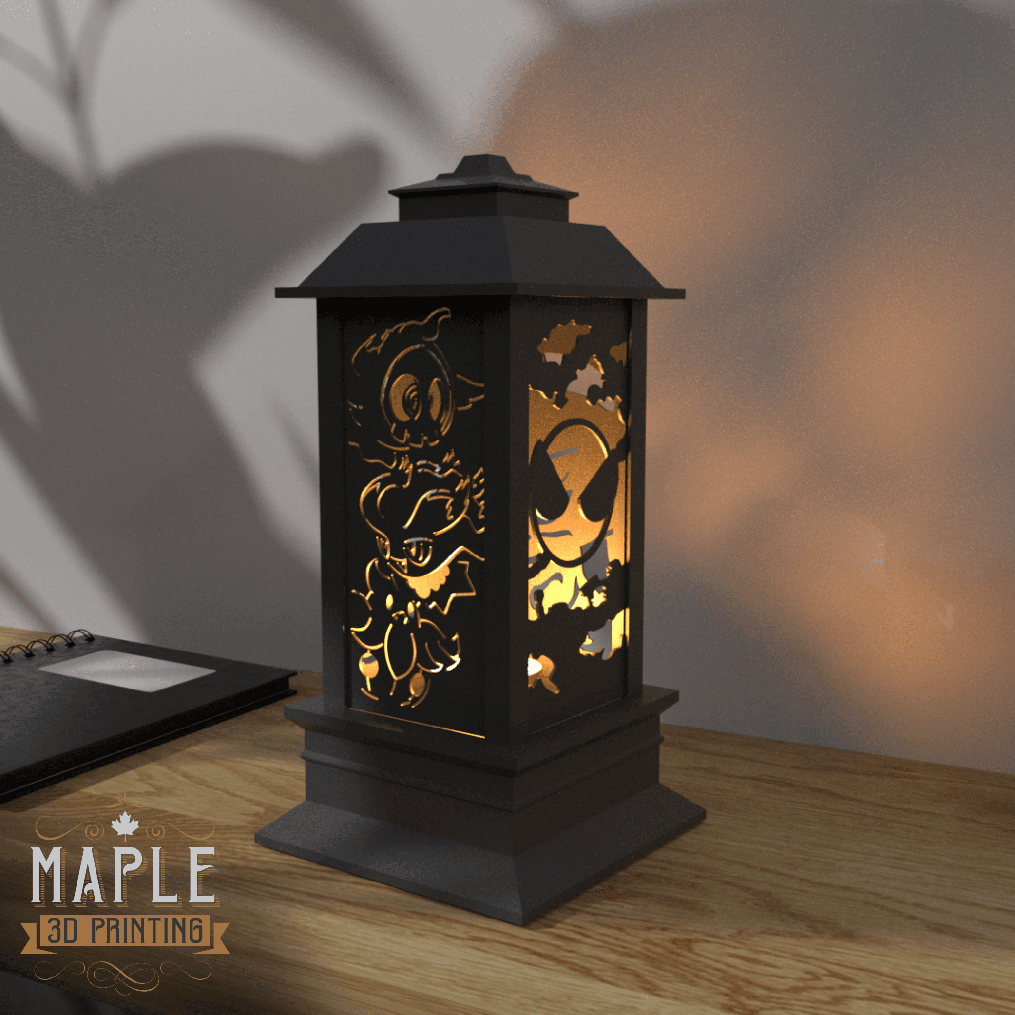 Decorative Lantern - Halloween - Pokemon 3d model